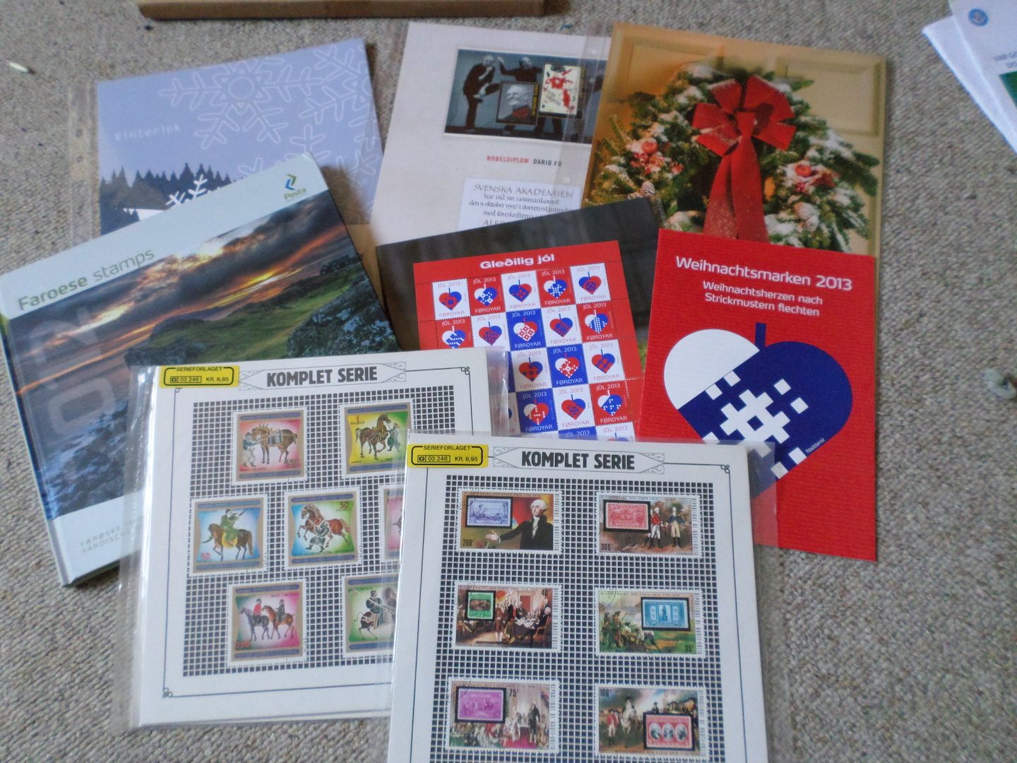 Etwa 20kg Briefmarken - Skandinavien - Abo´s - Sammlung