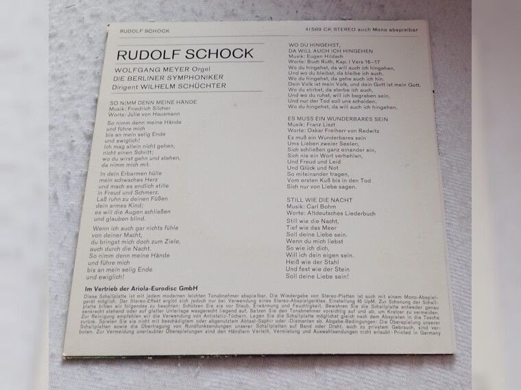 Single 1965 Vinyl Schallplatte Single 1965 Vinyl Schallplatte