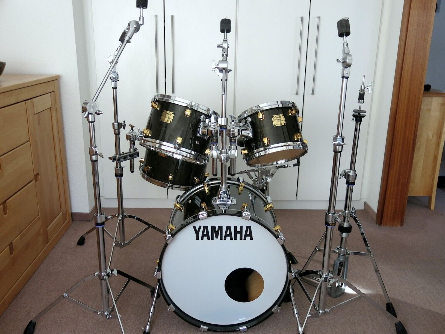Yamaha Maple Custom Drumset 10, 12, 14, 20x16“
