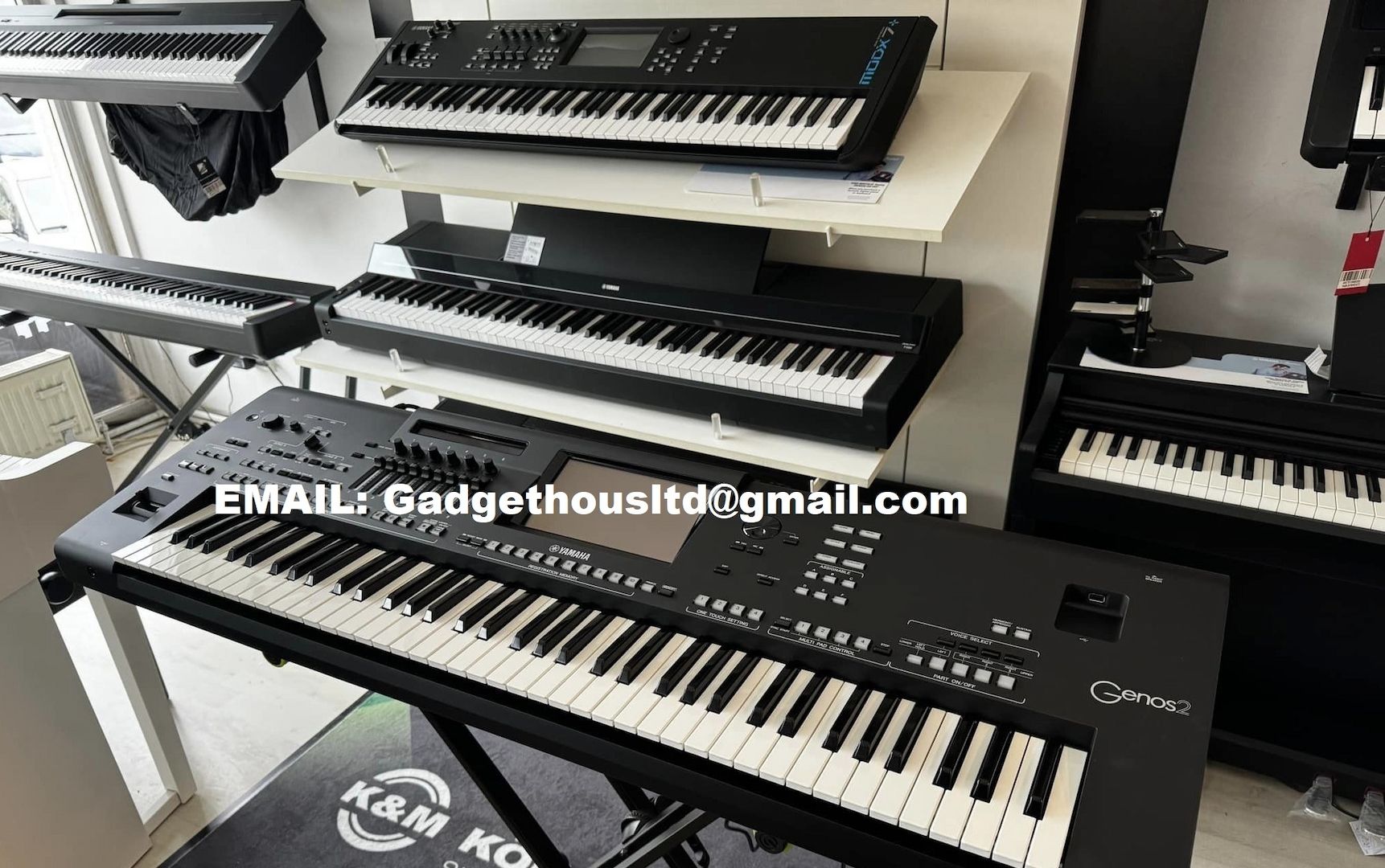 Korg Pa5X, Korg Pa4X, Korg Pa3X ,  Korg PA-1000, Korg Kronos2 ,   Yamaha Genos2 76-key, Yamaha Genos