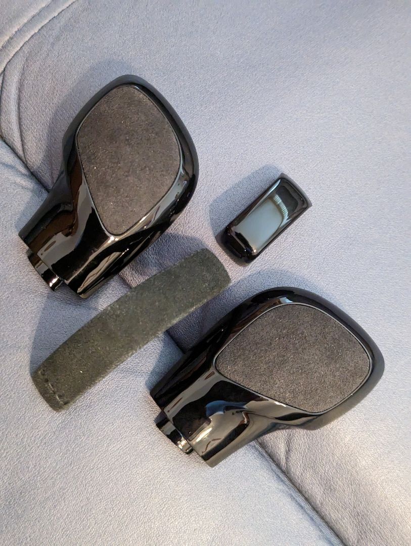 VW Golf ,Seat Leon,Passat,Scirocco,Touran,Tiguan DGS Schaltkauf Alcantara Schwarz Glanz