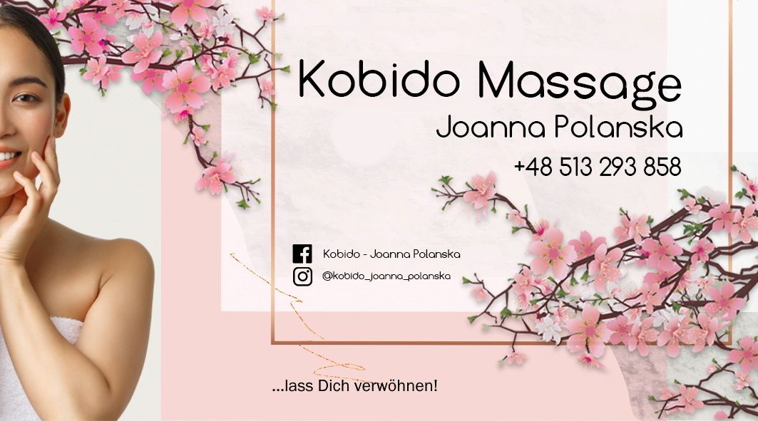 BERLIN Masaz Kobido Kobido, stop, relaksacyjny, transbukalny, Facelift Manual