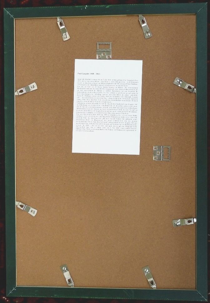 Paul Gauguin Repro. 65x45. B063