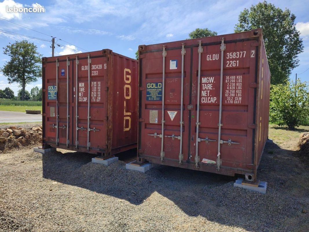 Neue und gebrauchte 20- und 40-Fuß-Seecontainer