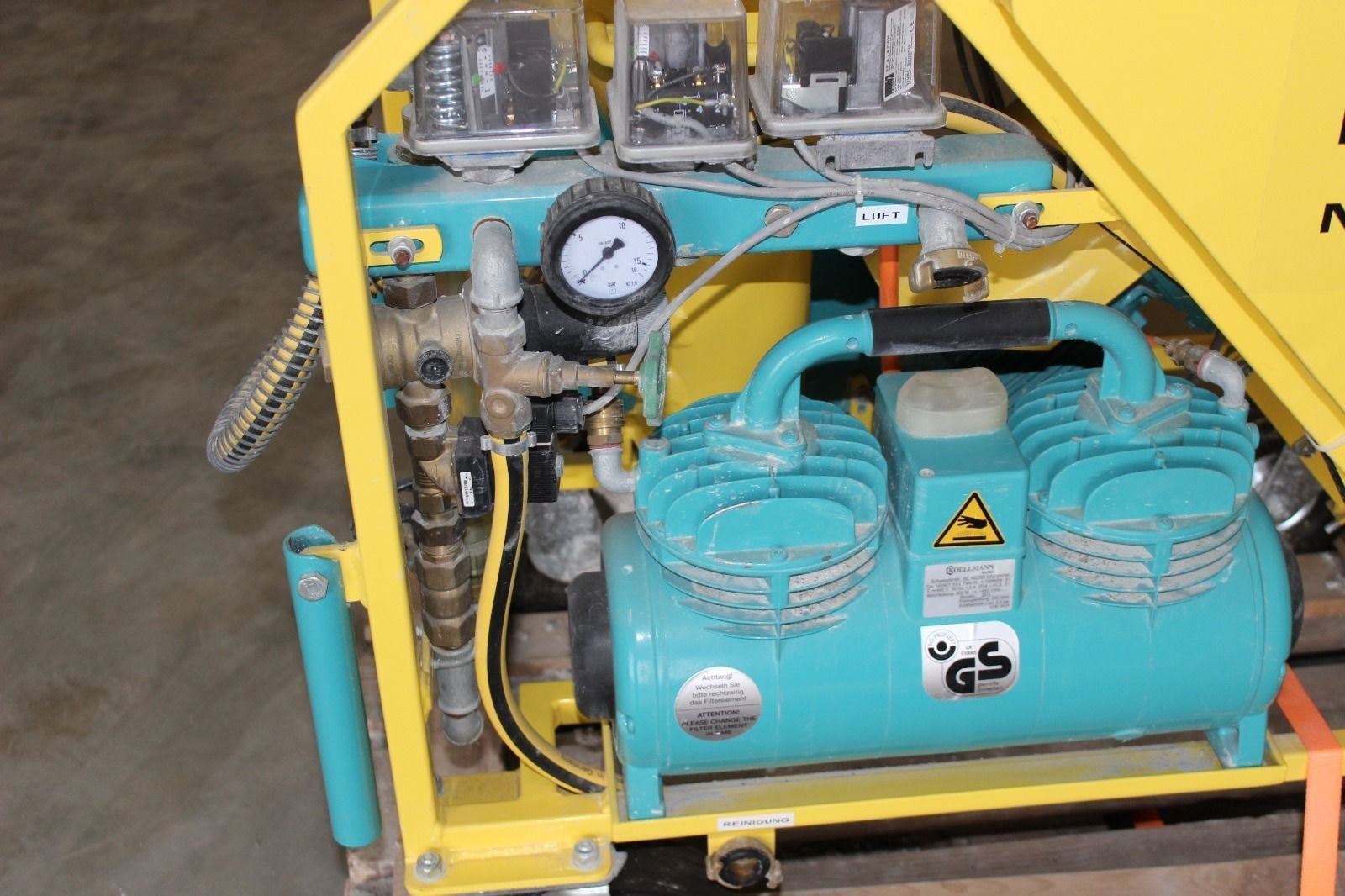 Mischpumpe, Putzmaschine, Fließestrichmaschine, Stockbig No1-400 mit Zubehör