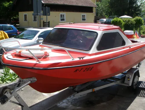 Motorboot Hille Roda mit AB-70PS und Trailer