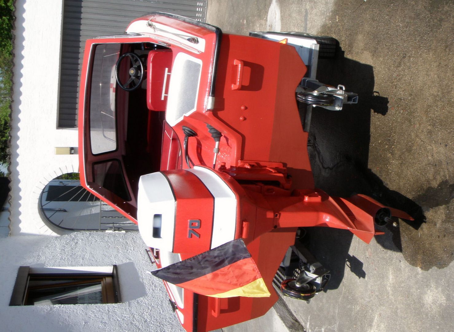 Motorboot Hille Roda mit AB-70PS und Trailer