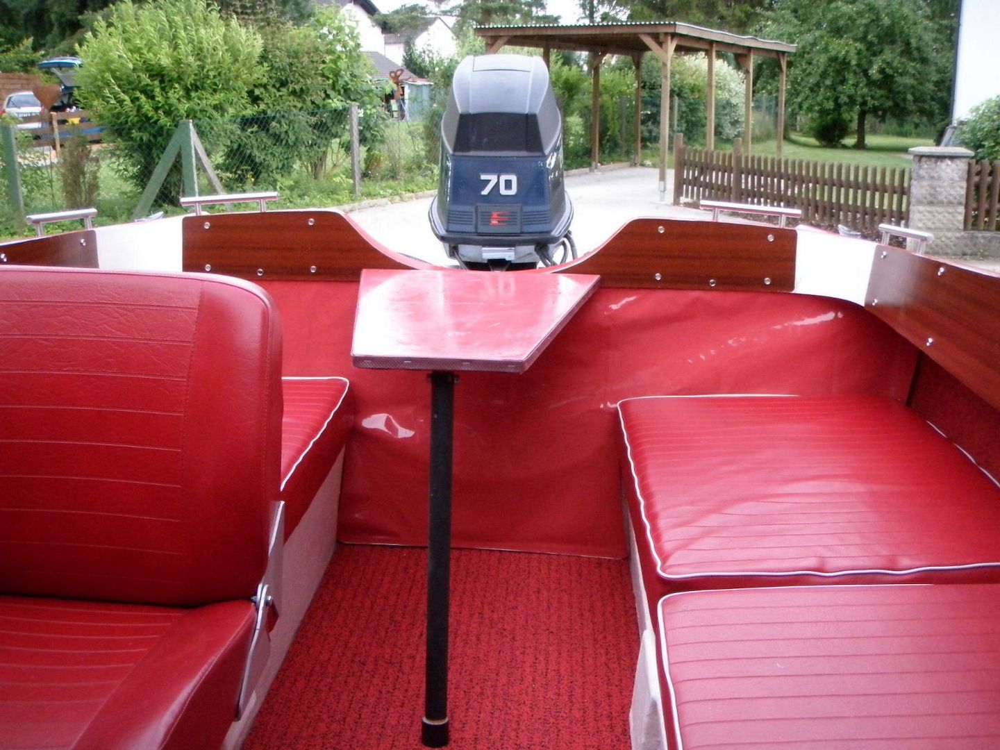 Motorboot Hille Roda mit AB-70PS und Trailer