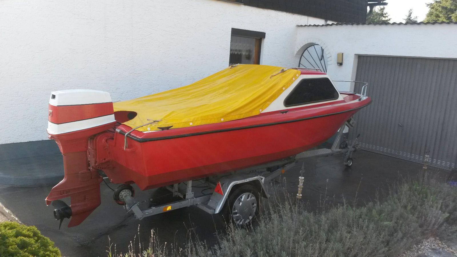 Motorboot Hille Roda mit AB-70PS und Trailer