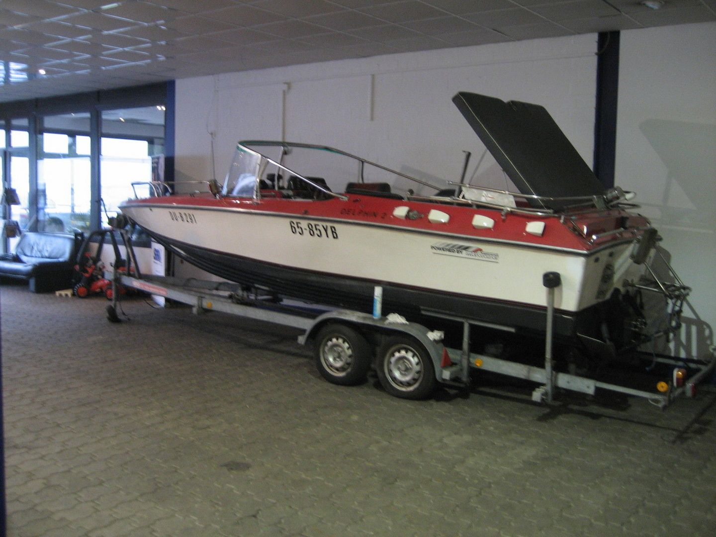 MOTORBOOT KobuschPieper mit V8 POWER und TANDEMTRAILER - SCHNÄPPCHEN!