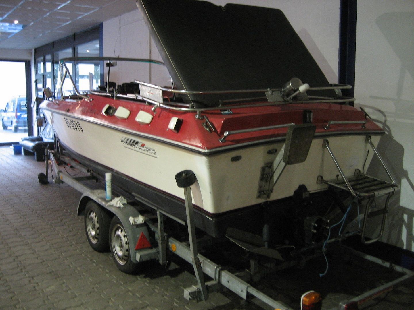 MOTORBOOT KobuschPieper mit V8 POWER und TANDEMTRAILER - SCHNÄPPCHEN!