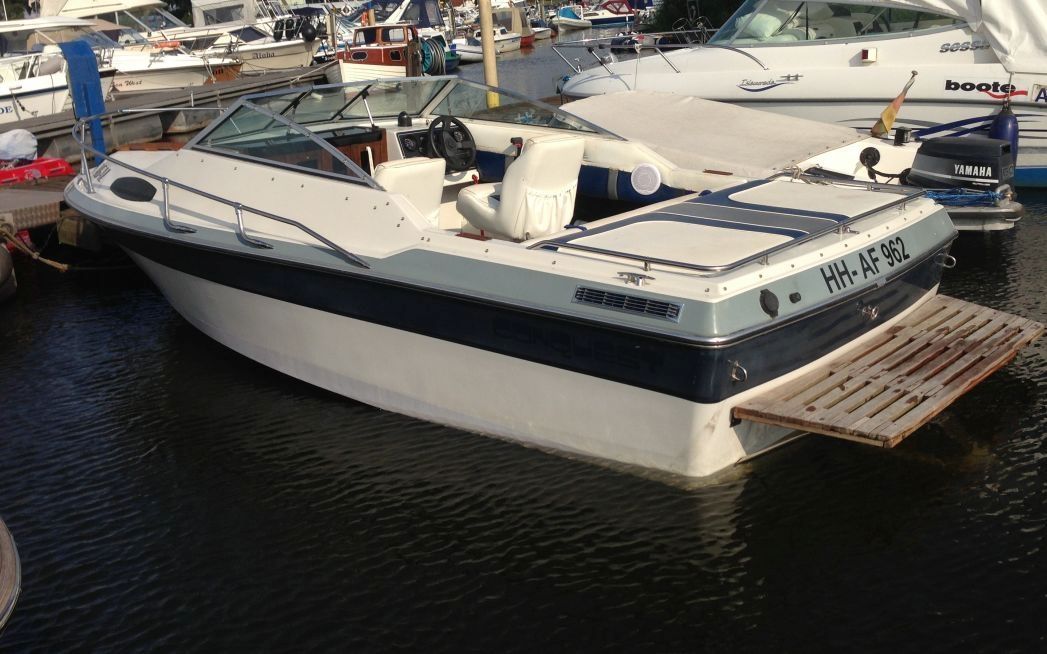 Motorboot, GFK, Conquest 1950 CC, ähnl. Bayliner, Sea Ray, Wellcraft
