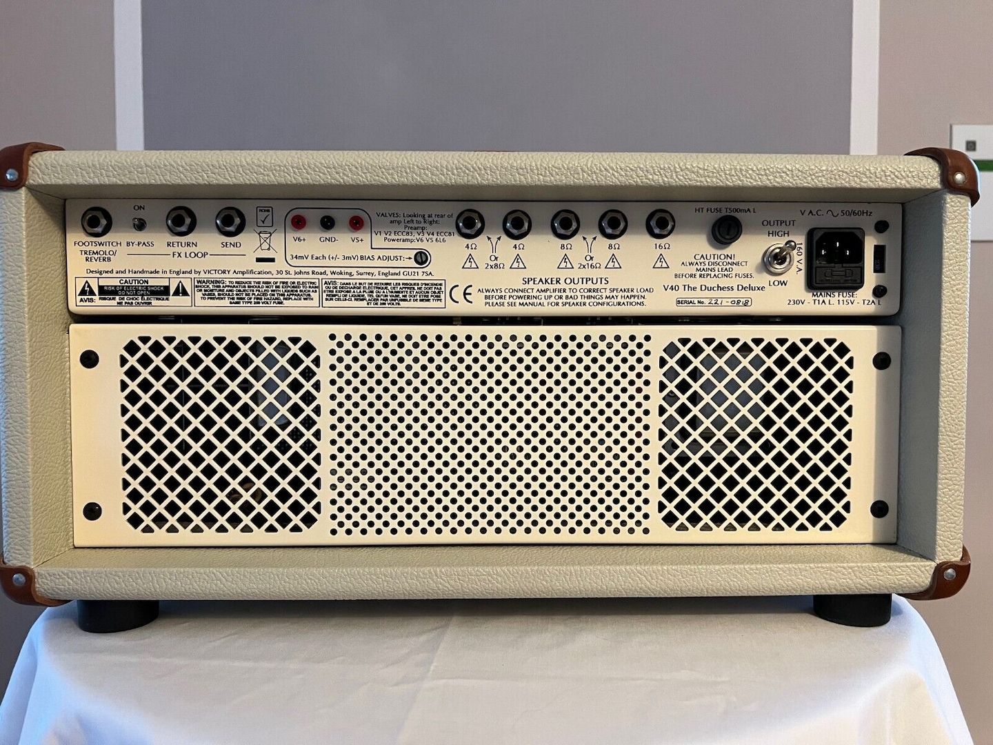 Victory V40 Deluxe 40W Topteil