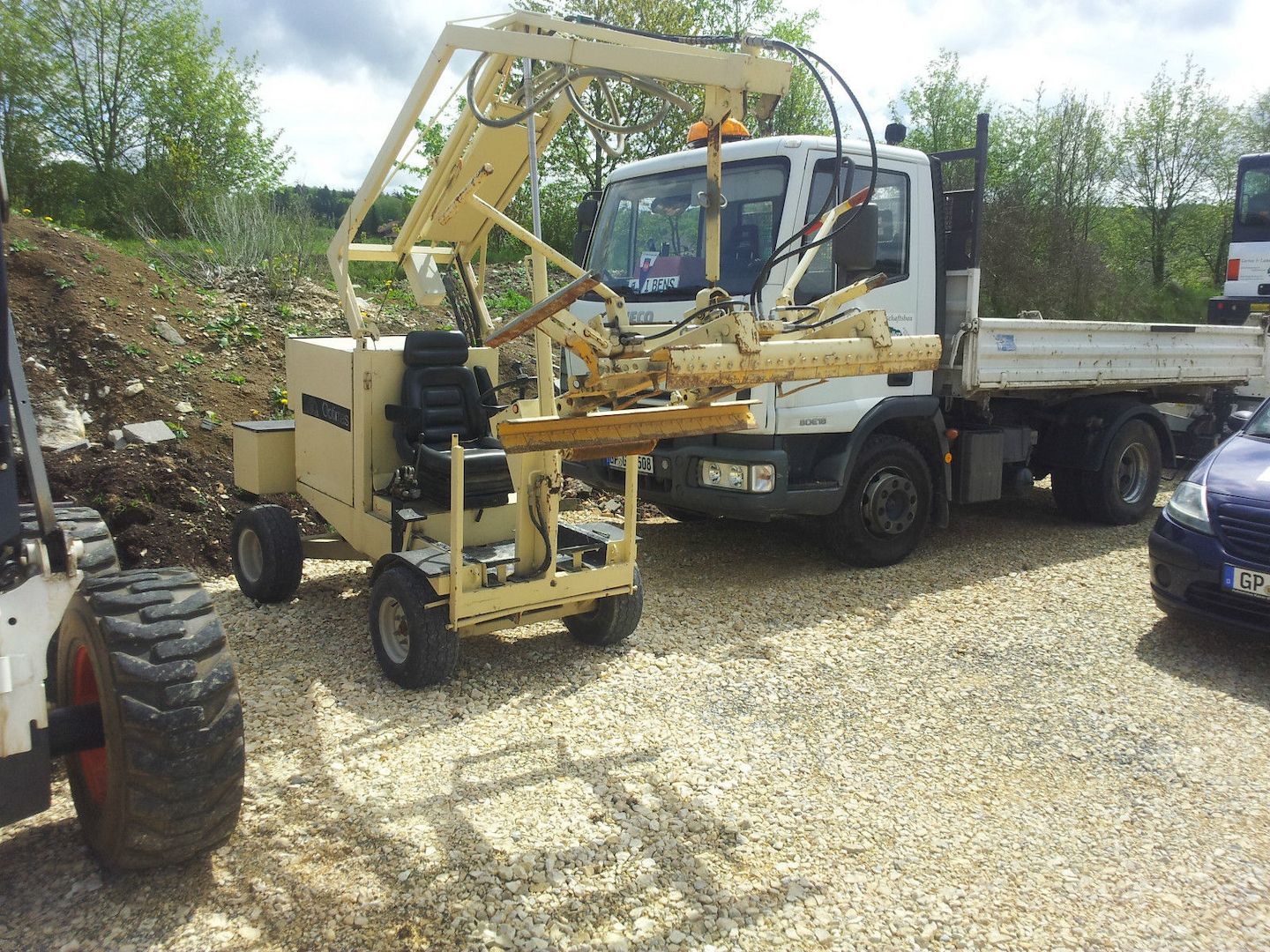 Pflasterverlegemaschine