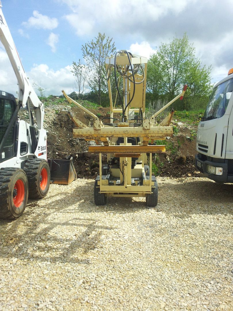 Pflasterverlegemaschine