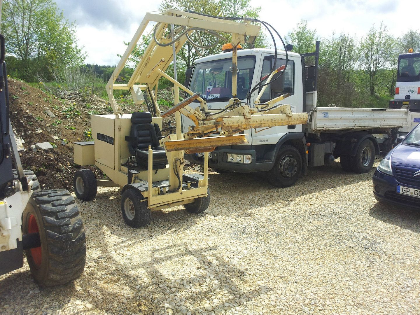 Pflasterverlegemaschine