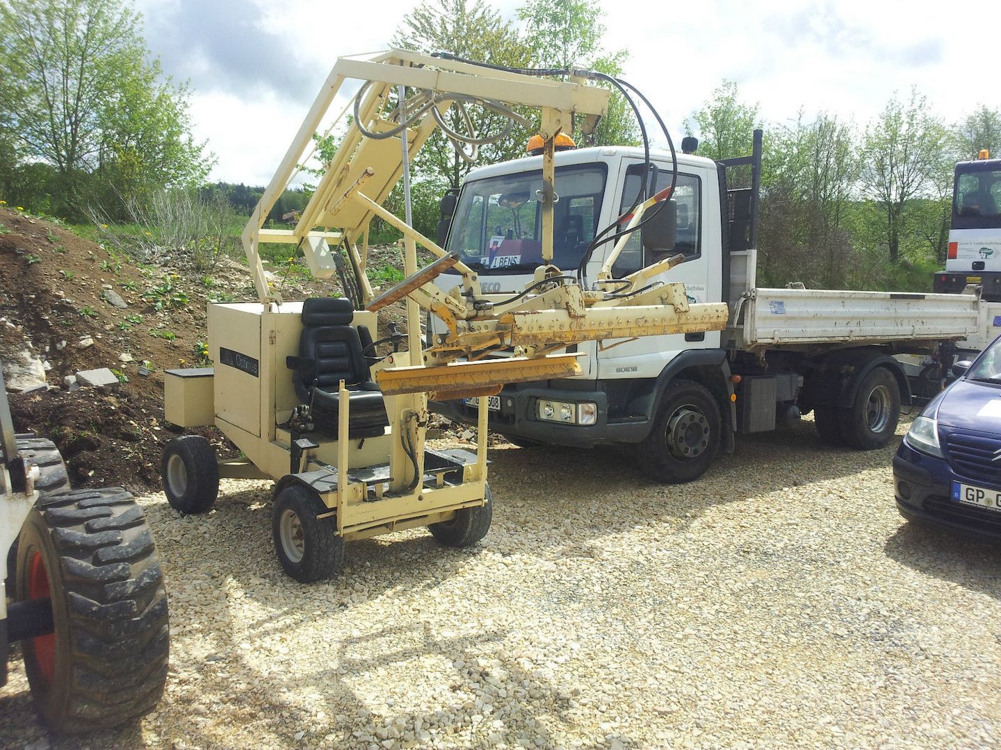 Pflasterverlegemaschine