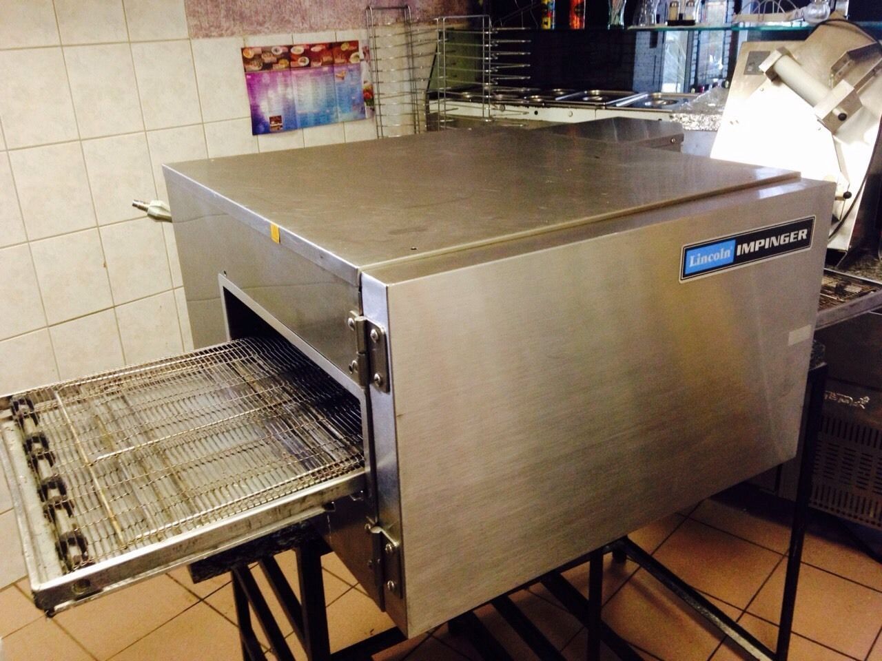 Pizzaofen, Impinger Lincoln , Laufbandofen, Gas