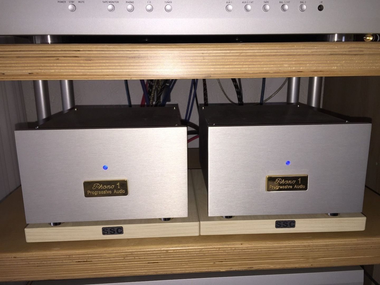 Progressive Audio Phonovorstufe Phono 1 Doppel Mono Aufbau Referenz High End