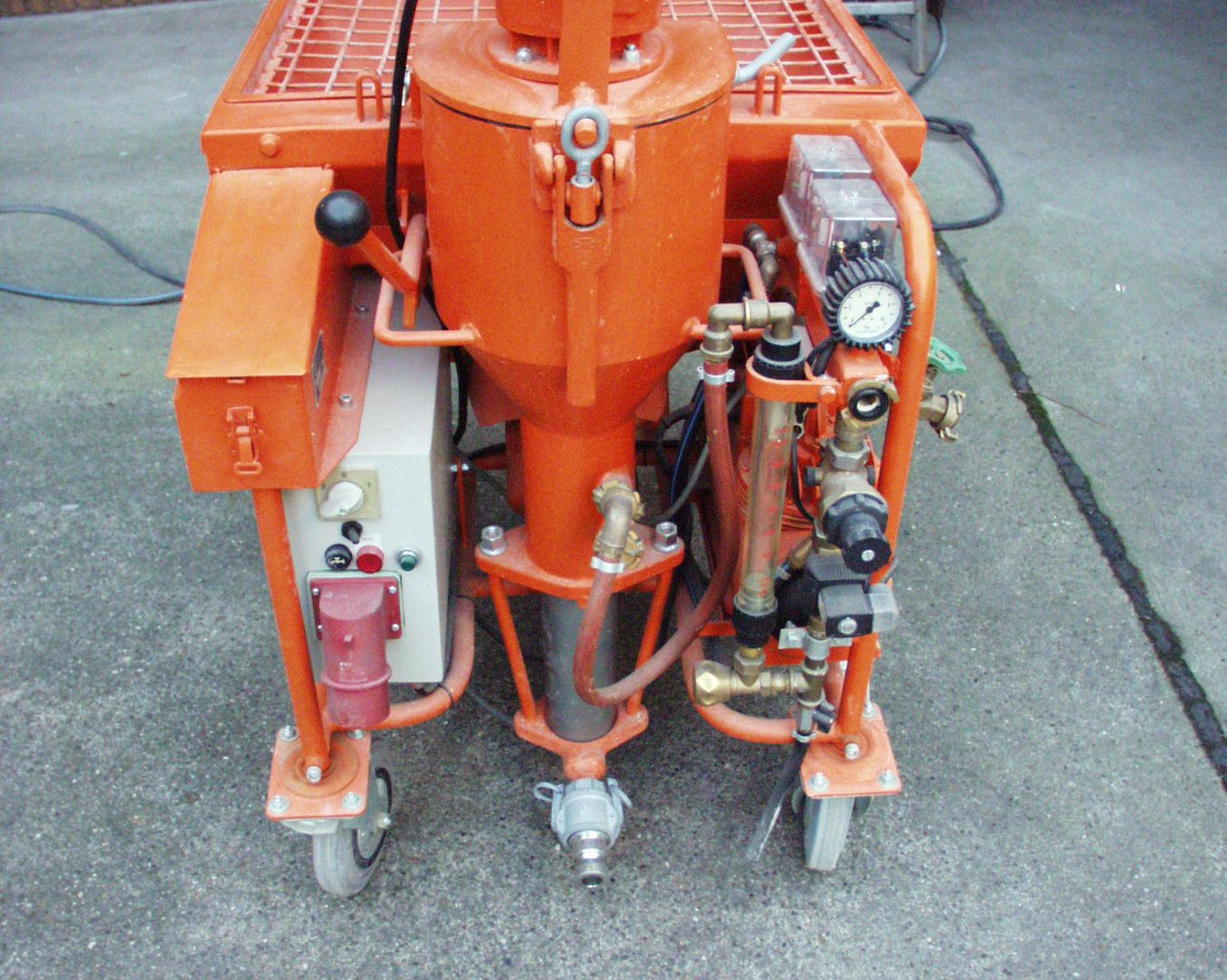 Putzmaschine Knauf PFT G4 restauriert