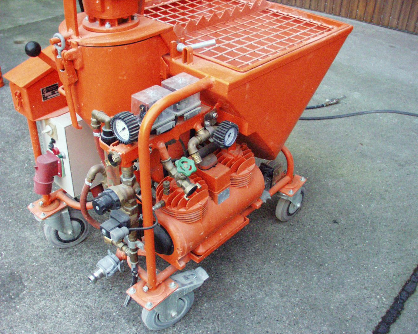 Putzmaschine Knauf PFT G4 restauriert