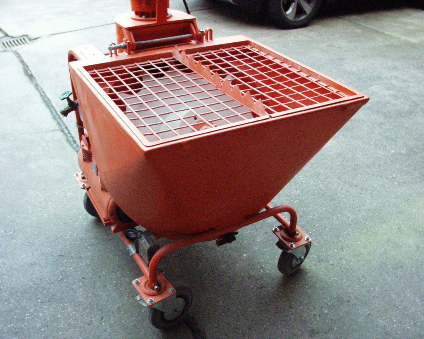 Putzmaschine Knauf PFT G4 restauriert