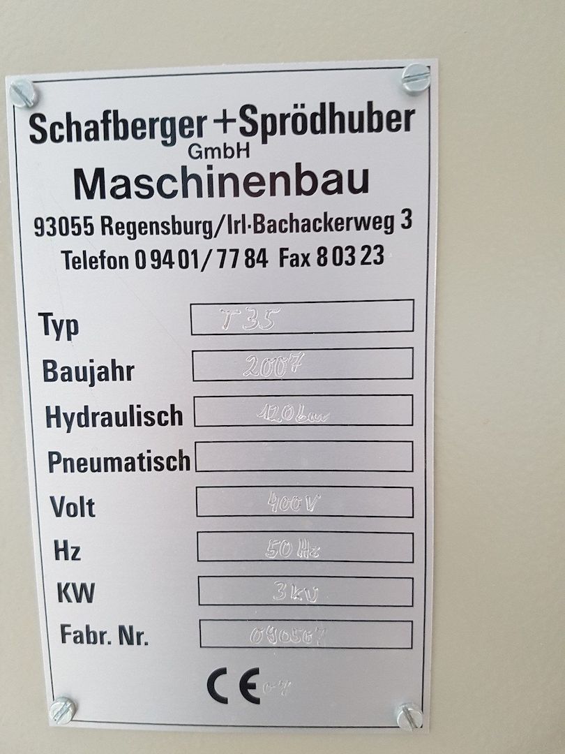 Rahmenpresse für Fenster