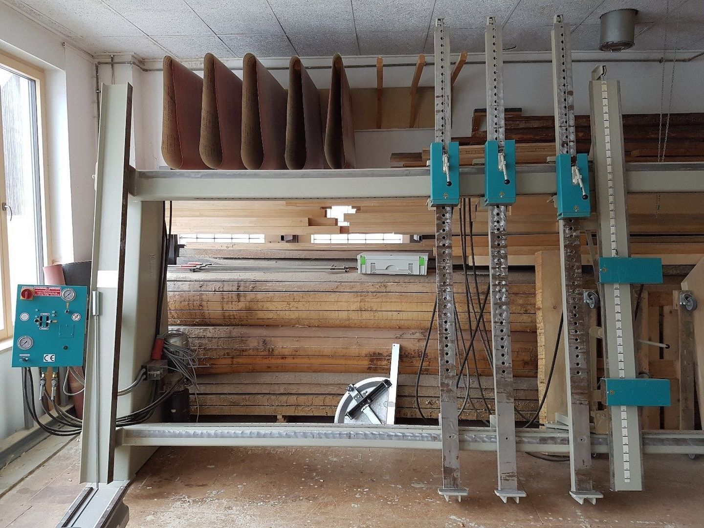 Rahmenpresse für Fenster