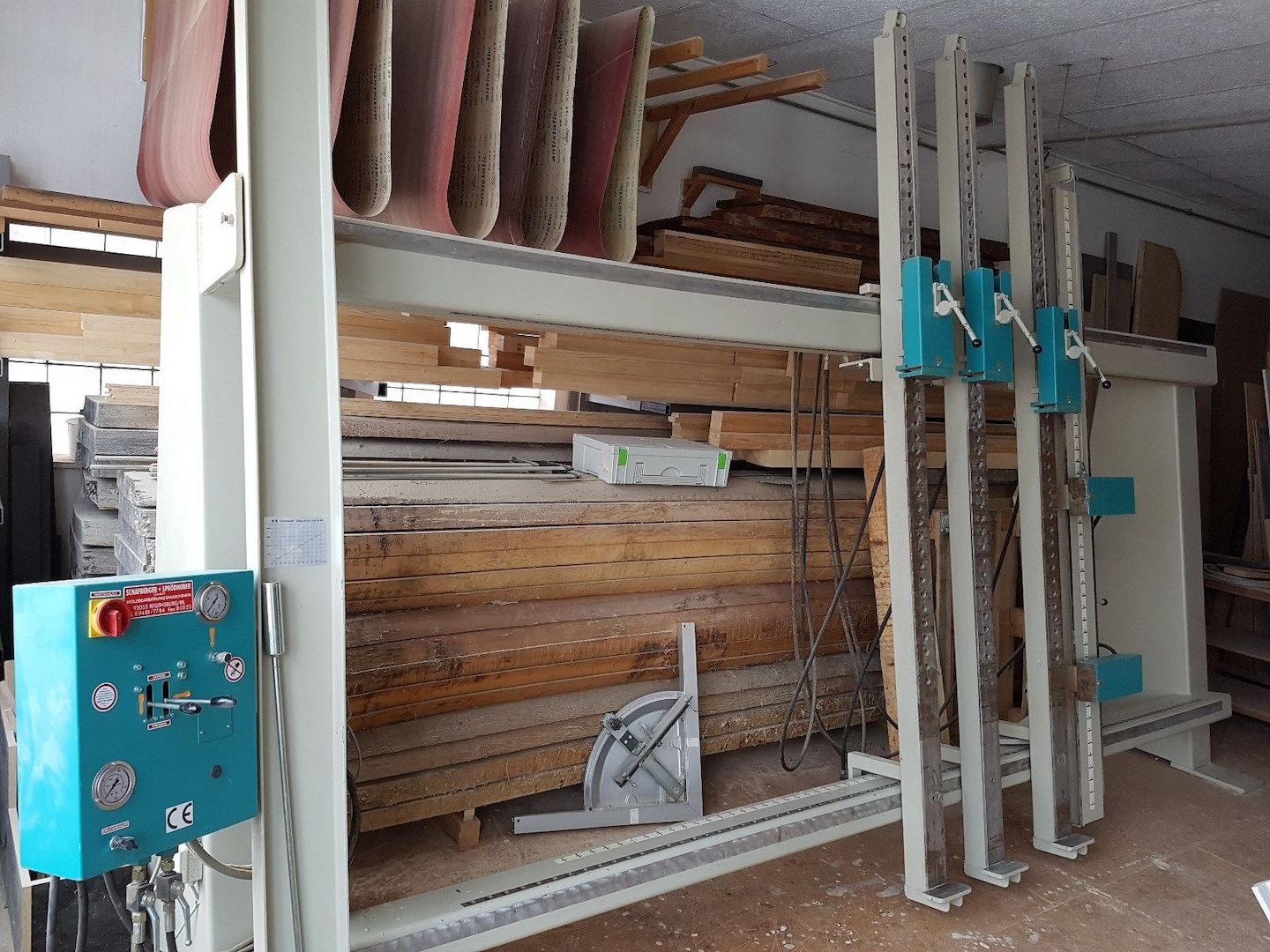 Rahmenpresse für Fenster