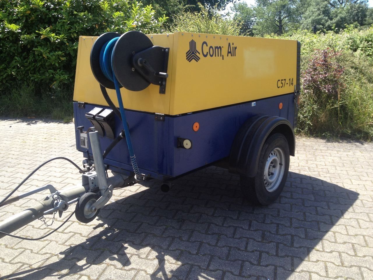 Sandstrahlanlage  Compressor  Mobile Strahlanlage