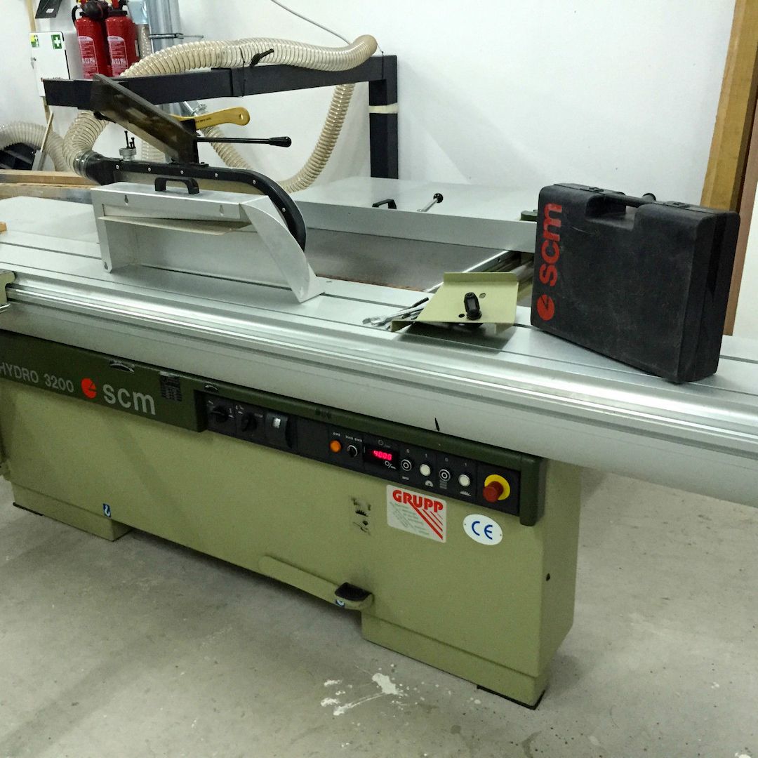 SCM Formatkreissäge Hydro 3200, Altendorf, Format 4, Felder, Kreissäge