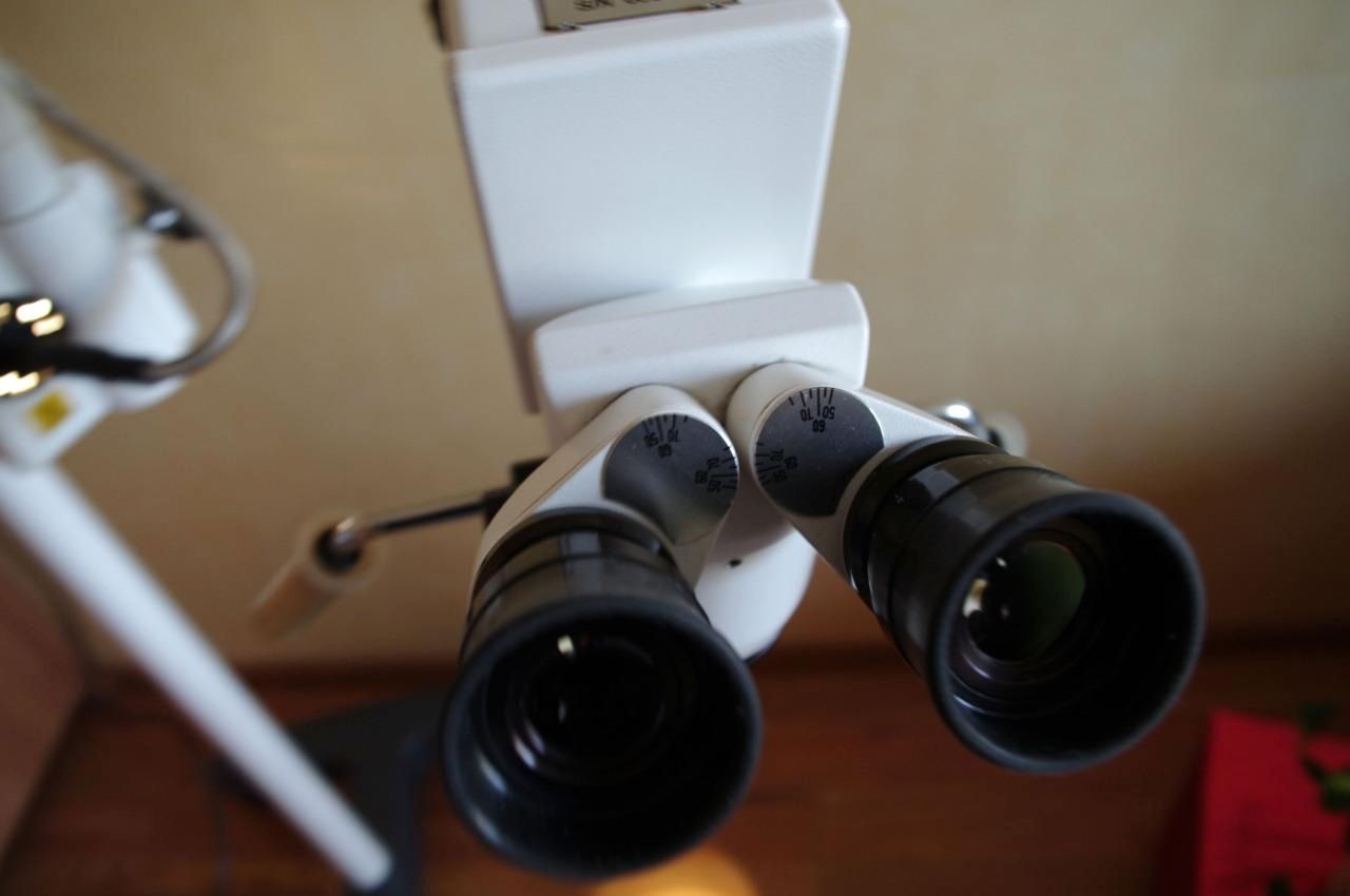 Seiler 3 step dental operating Mikroskop endodontic root canal portable Zeiss