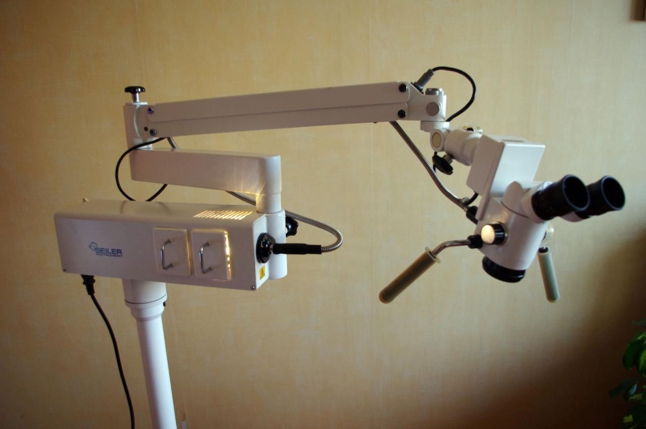Seiler 3 step dental operating Mikroskop endodontic root canal portable Zeiss