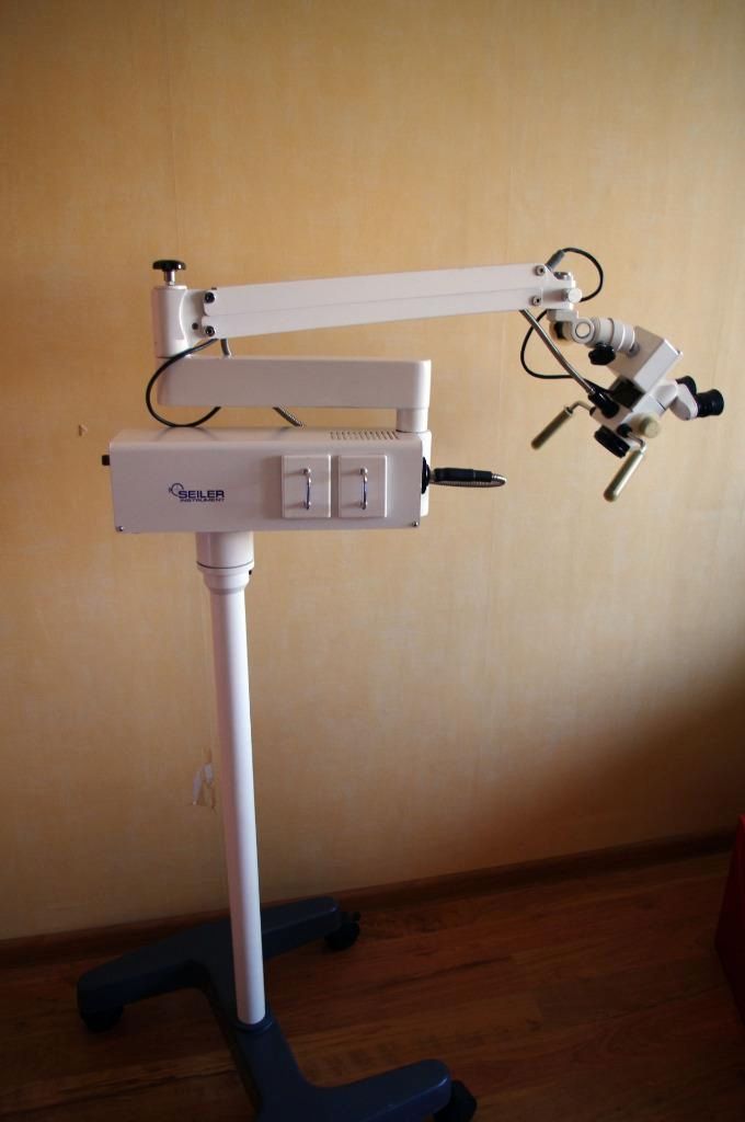 Seiler 3 step dental operating Mikroskop endodontic root canal portable Zeiss