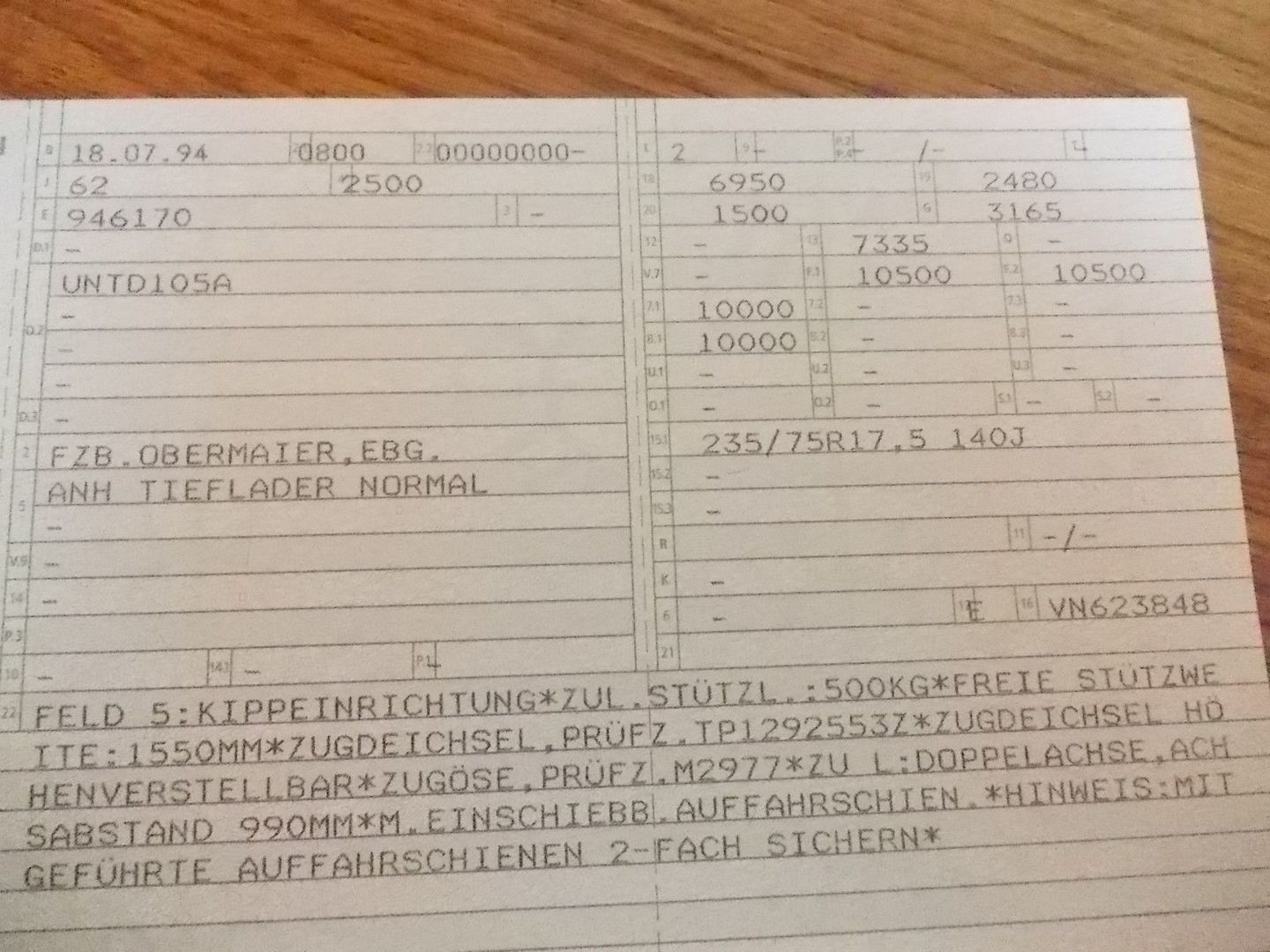 Tandemanhänger LKW Anhänger 3-seitenkipper