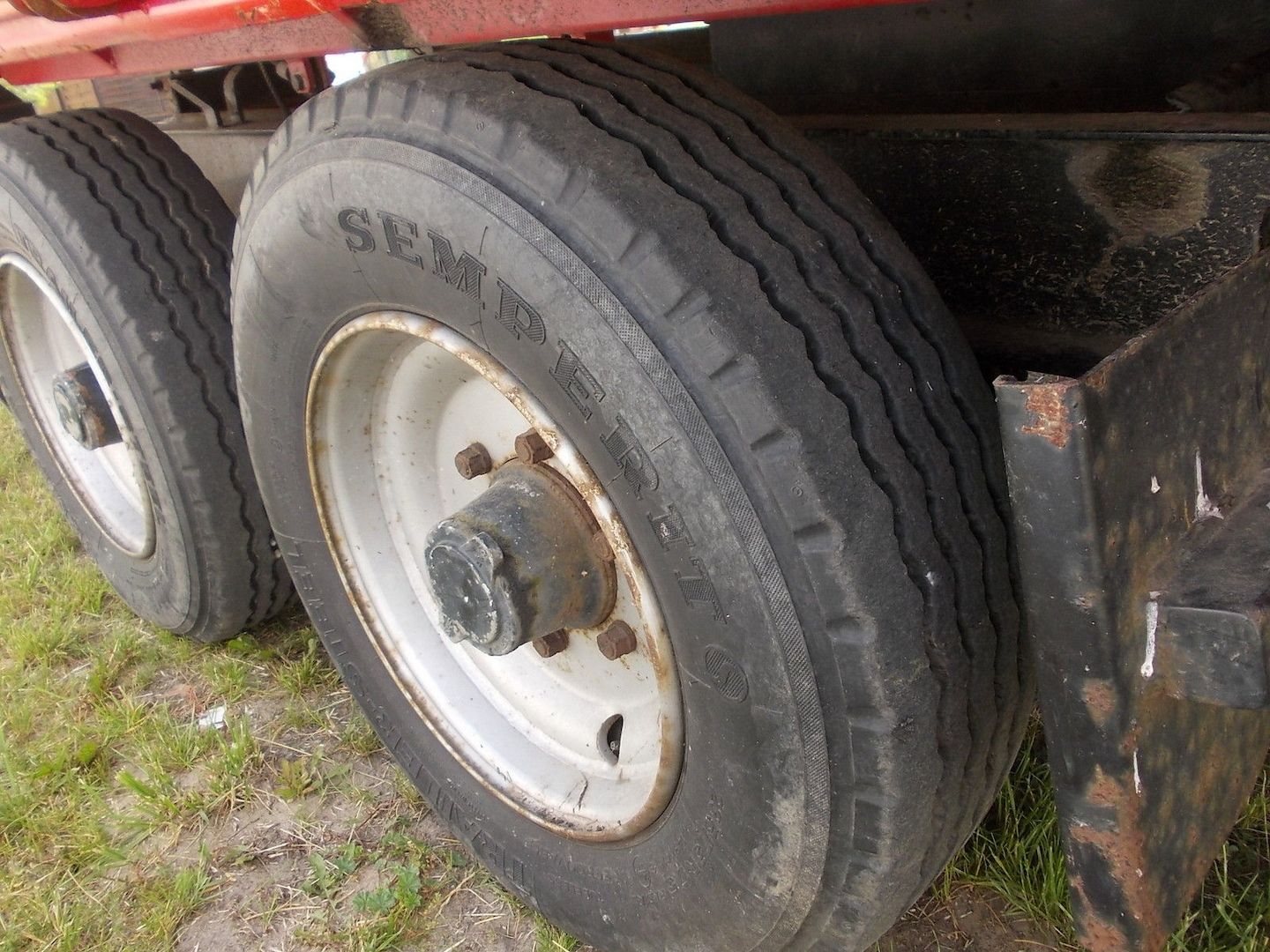 Tandemanhänger LKW Anhänger 3-seitenkipper