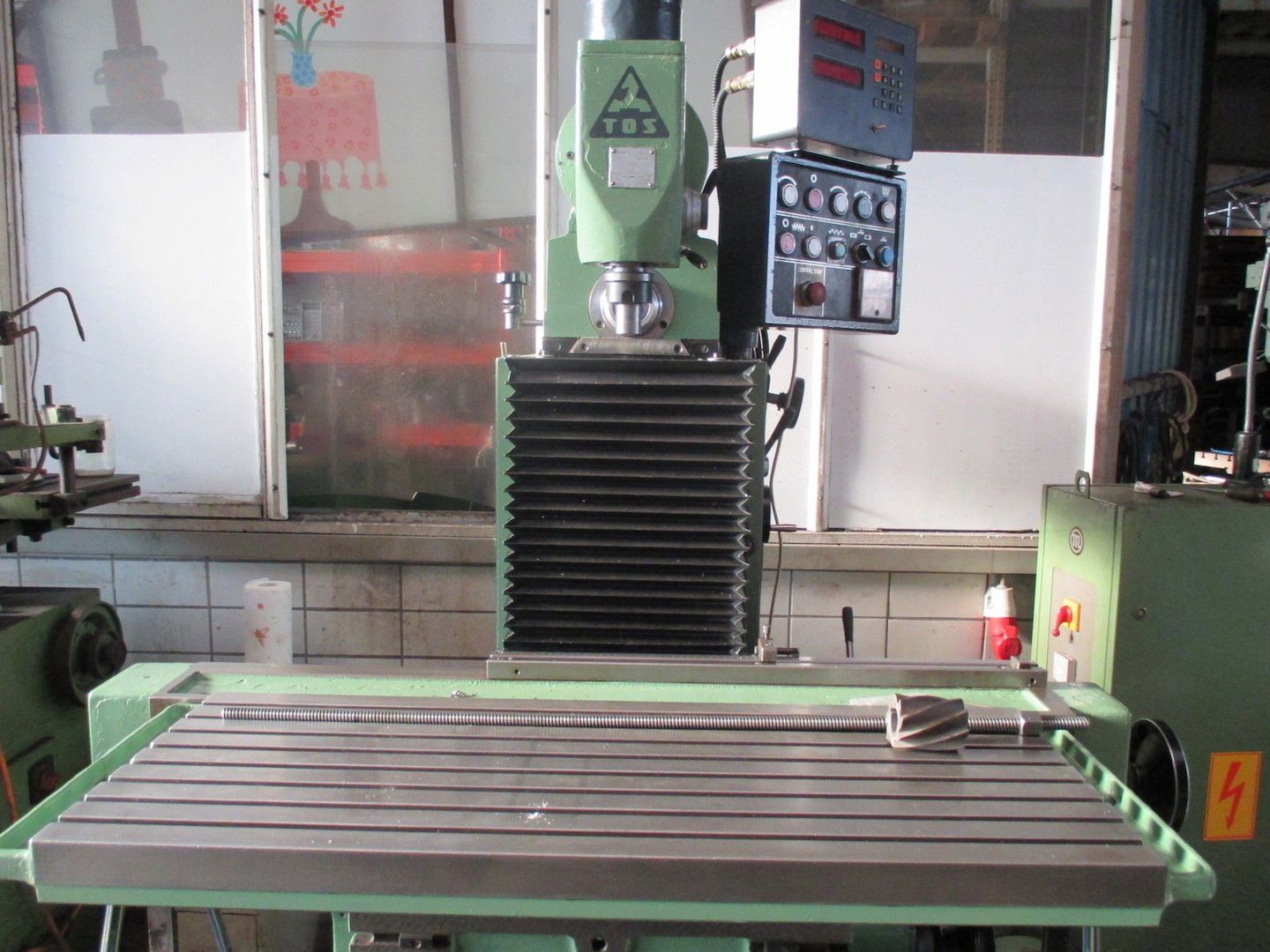 TOP ! TOS FN 40 Universal - Fräsmaschine Heidenhain digital - Deckel