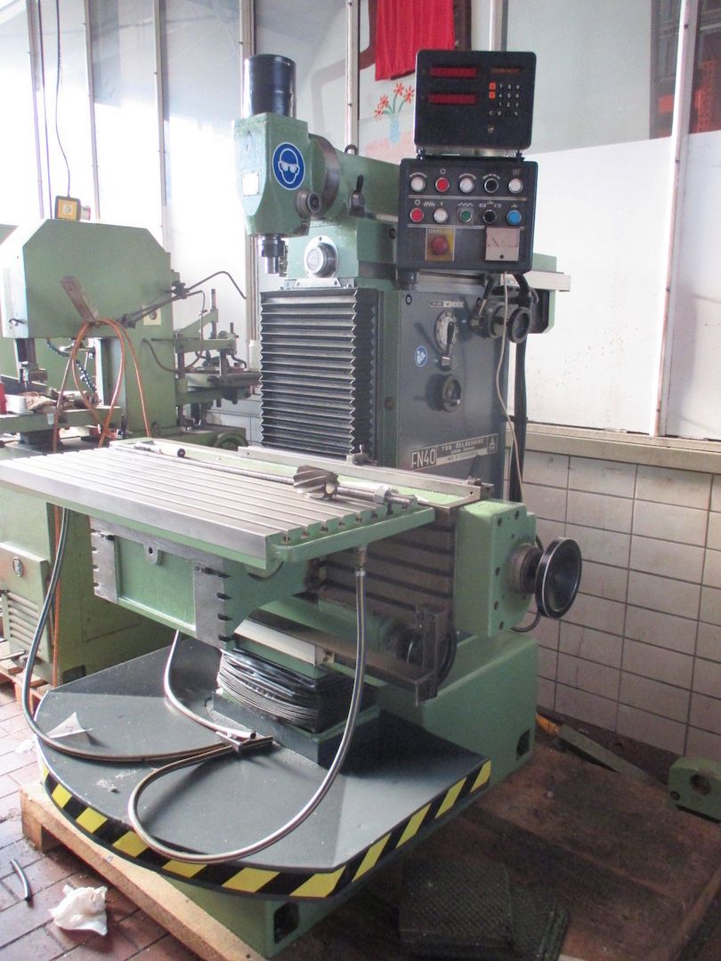 TOP ! TOS FN 40 Universal - Fräsmaschine Heidenhain digital - Deckel