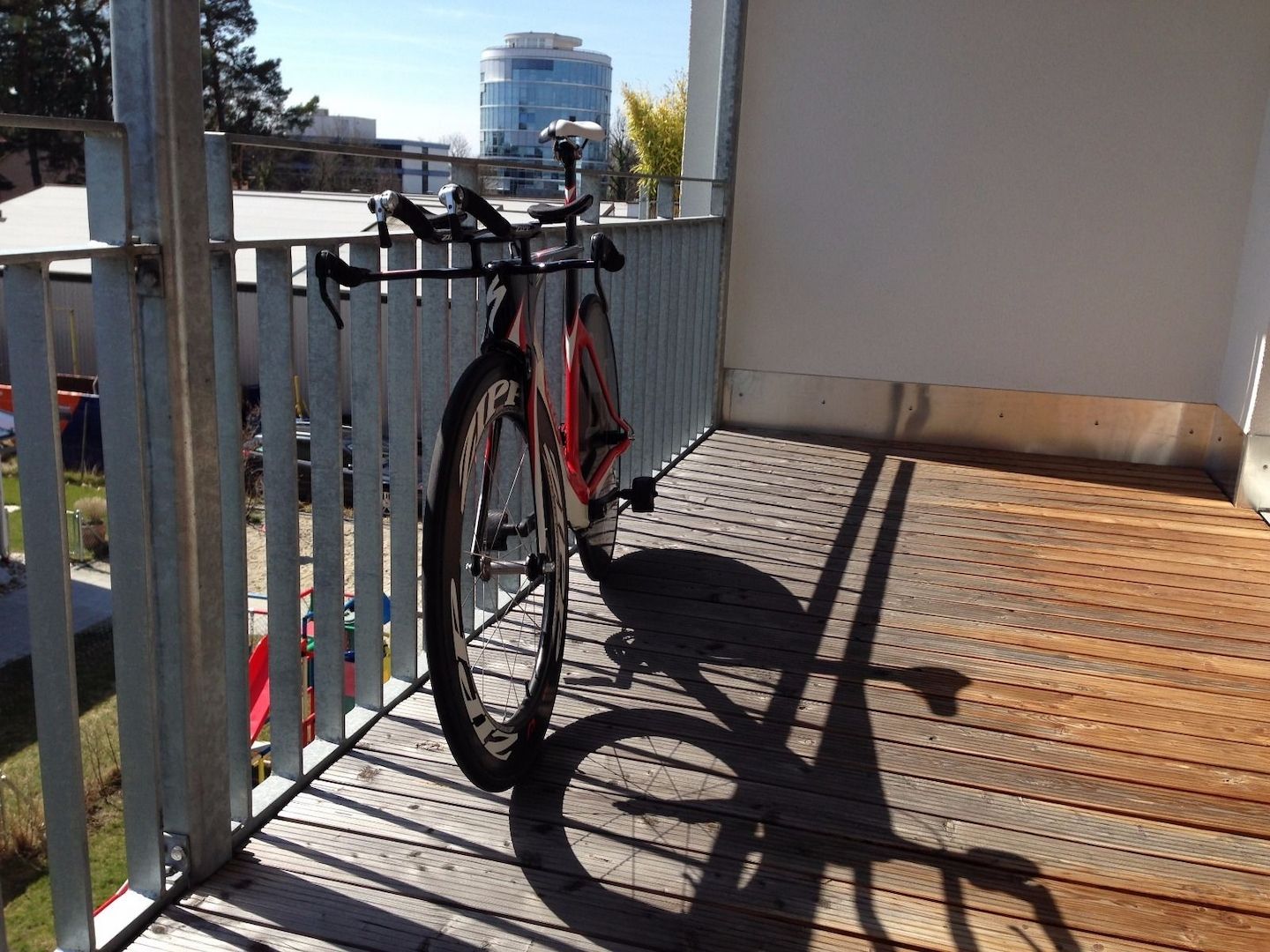 Triathlon Rad Specialized Shiv Nosecone Rahmengröße 54