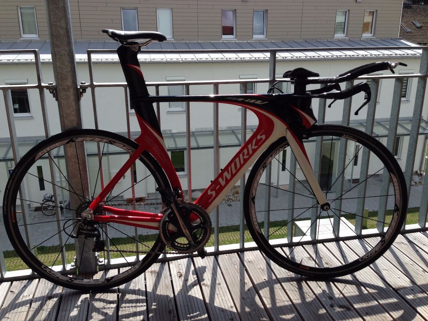 Triathlon Rad Specialized Shiv Nosecone Rahmengröße 54