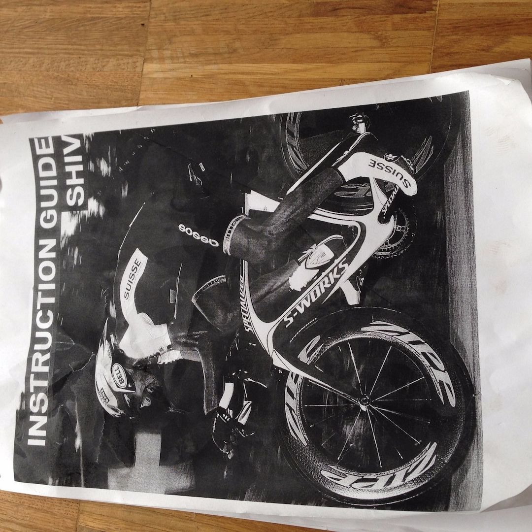 Triathlon Rad Specialized Shiv Nosecone Rahmengröße 54