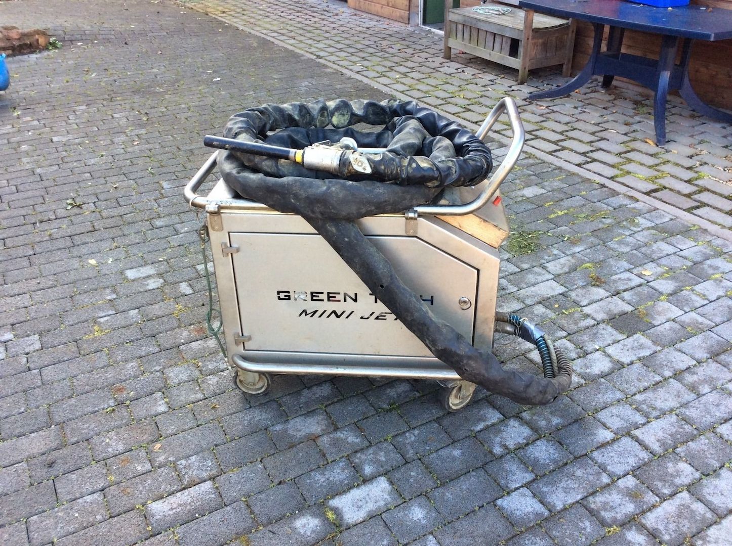 Trockeneisstrahlgerät