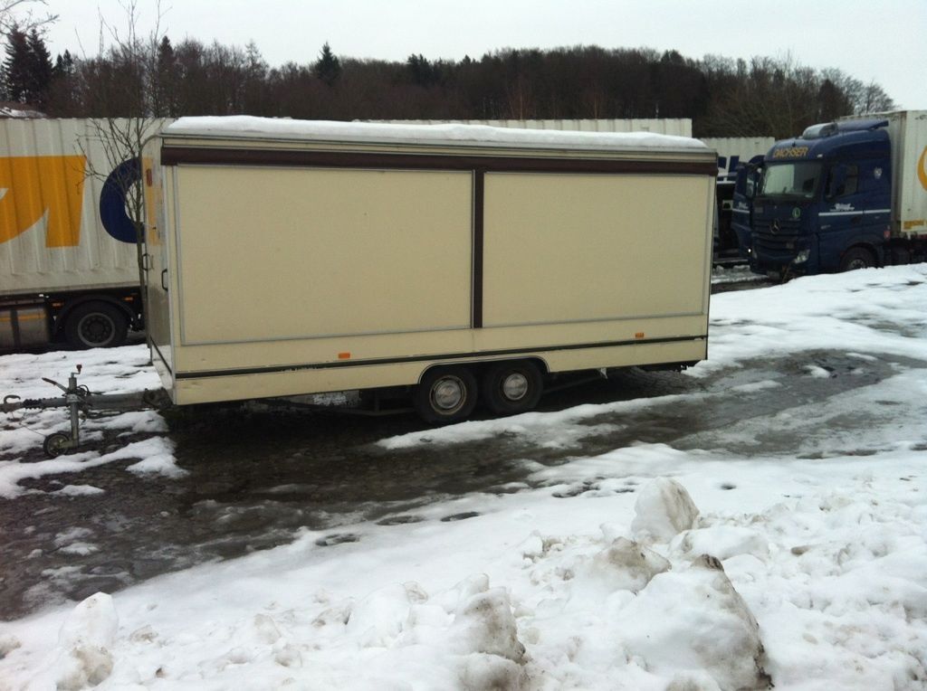 Verkaufsanhänger- Pizza- Eis