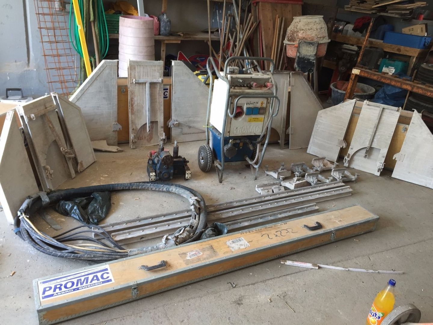 Wandsäge Hysquarna, Gölz, Dimas WS 1200