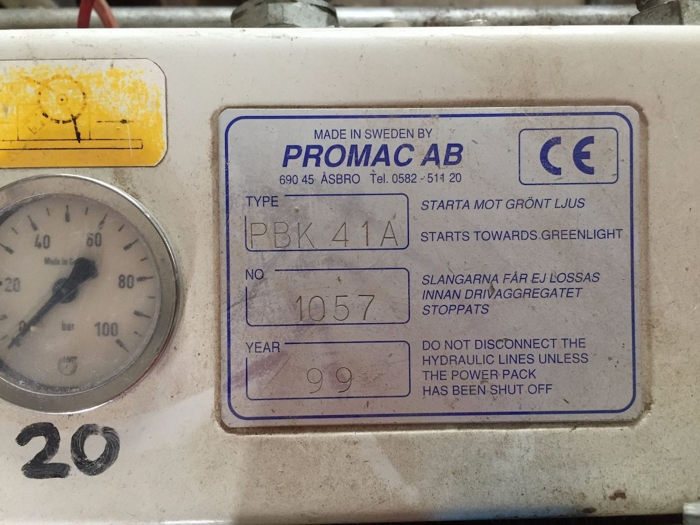 Wandsäge Hysquarna, Gölz, Dimas WS 1200
