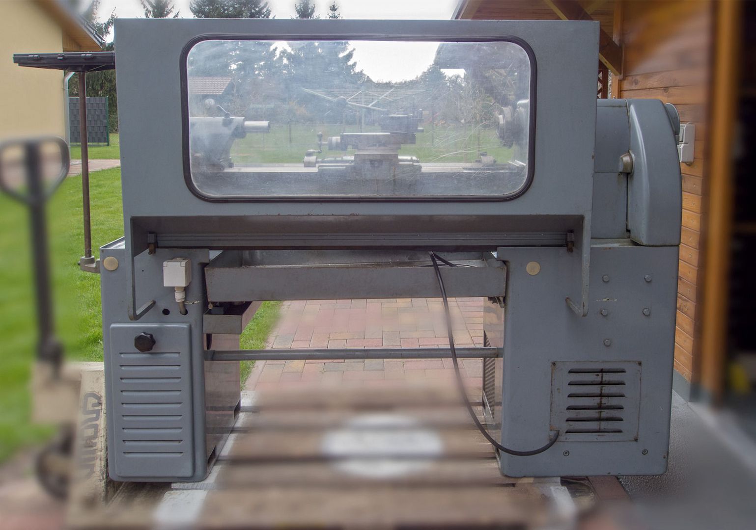 Weiler Drehmaschine Drehbank Praktikant mit div. Zubehör