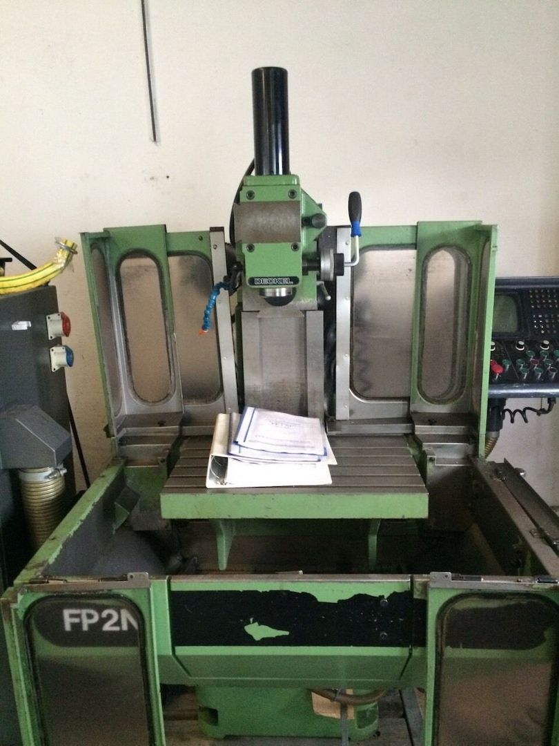 Werkzeugfräsmaschine Fräsmaschine Deckel Maho FP 2 NC Dialog 4