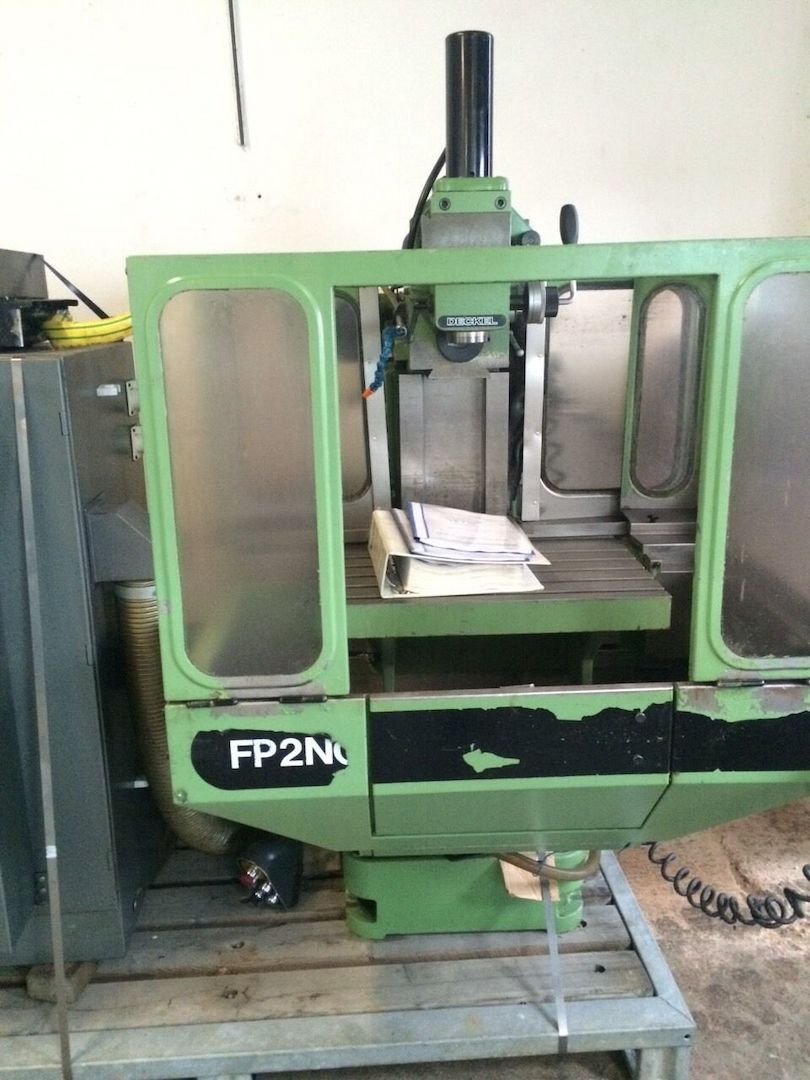 Werkzeugfräsmaschine Fräsmaschine Deckel Maho FP 2 NC Dialog 4