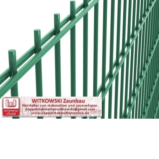 Doppelstabmatte 2D / Zaunfeld - 830x2500 mm - Drahtstärke Ø 6/5/6 mm