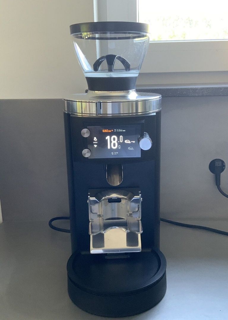 Mahlkonig E65S GbW Schwarz Matt + kleiner Bohnenbehälter